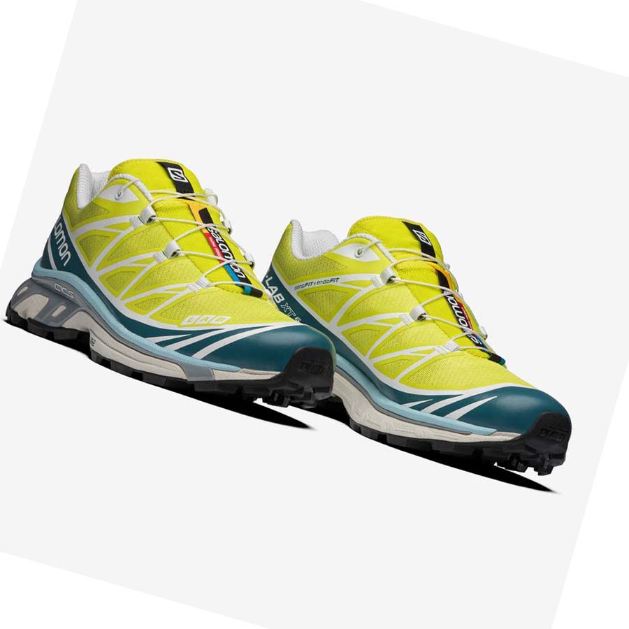 Salomon XT-6 ADVANCED Tornacipő Férfi Sárga | HU 2168FDN